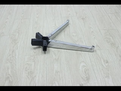 Démontrez la base de pied cinq étoiles, les accessoires de chaise pivotante, la chaise chrome/spray et les jambes de la chaise d'essai Bifma