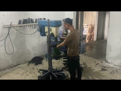 Base de chaise de bureau rotative en nylon noir réglable en hauteur avec support lombaire et roulettes