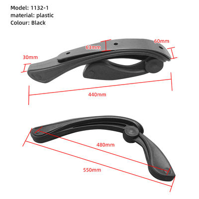 Bon prix Appui-bras rétractable en plastique de nylon Fonction d'appui-bras accessoires de chaise de bureau en ligne