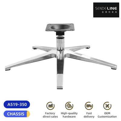 Bon prix Assemblage requis - Support lombaire et avec base de chaise de bureau en aluminium en ligne