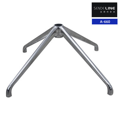Assemblage requis Chaise de bureau Base métallique pour chaises de bureau standard Alliages d'aluminium de haute qualité sont durables