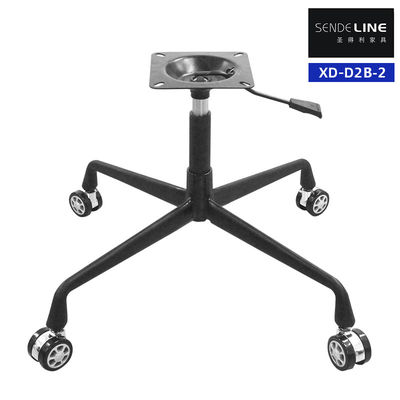 Moderne fauteuil de bureau ergonomique base de remplacement alliage d'aluminium durable avec roues