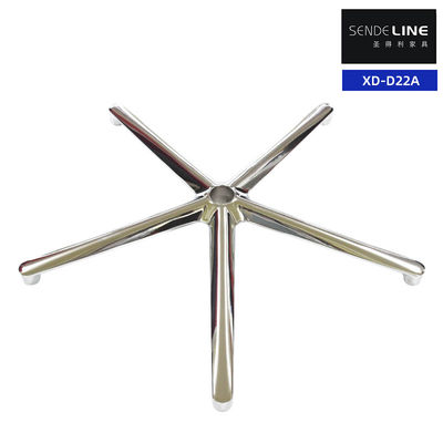 Bon prix Chaise de bureau noire élégant réglage de hauteur de base en aluminium avec cadre métallique en ligne