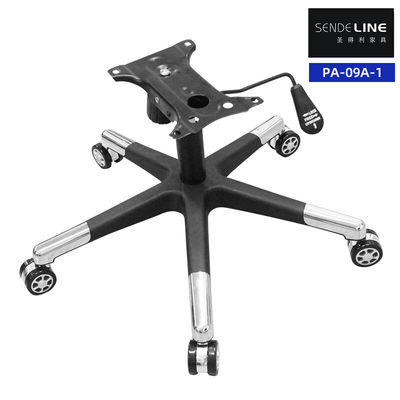Bon prix 660 mm de diamètre chaise de bureau lisse remplacer la base de roue 360 degrés pivotement en ligne