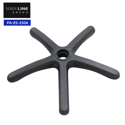 Chaise de bureau réglable en hauteur Base en nylon Base en plastique Pieds pivotants
