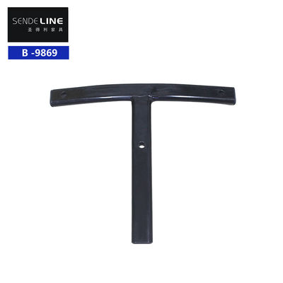 Bon prix Chaise de bureau à domicile ergonomique noire accessoire cadre métallique en fer construction en plastique en ligne