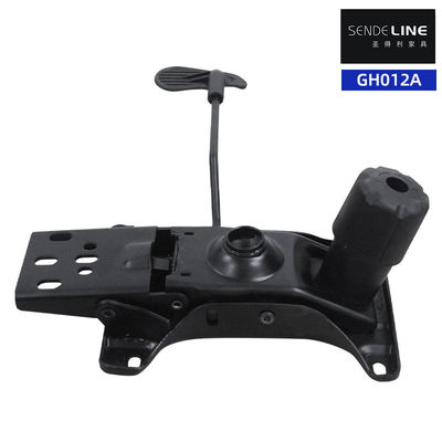 Mécanisme de chaise de bureau pivotante noire réglable de style moderne avec système de levage au gaz