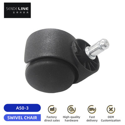 Bon prix Remplacement de roue de chaise de bureau en nylon 50 mm en ligne