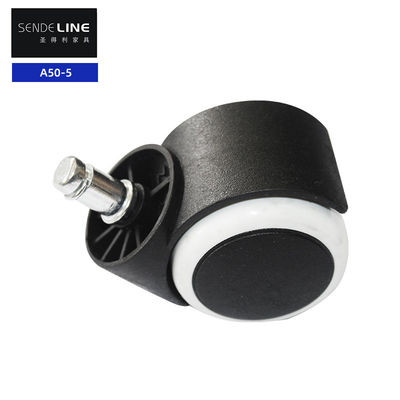 Remplacement de roue de roue de bureau en nylon 50 mm