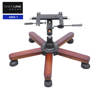 Bon prix Accessoires de chaise de bureau moderne Base de pied cinq étoiles Chaise en bois Remplacement de jambe en ligne