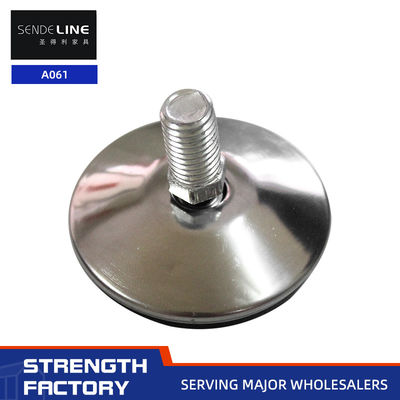 Bon prix Chaise en fer à semelle noire, remplacement des pieds antidérapant 12 mm / 13 mm longueur du fil en ligne