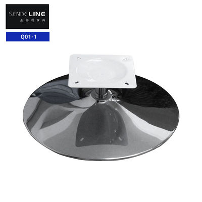 Bon prix Chaise de loisirs accessoires de tabouret de bar 360° plaque de corne rotative ronde base de chaise pivotante en ligne