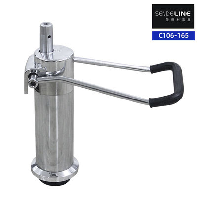 Bon prix 200 kg de pompe à huile chaise de coiffeur base en fer forgé chaise de salon en chrome base hydraulique en ligne