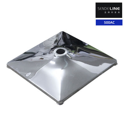 Bon prix Solid 1.2/1.4 Épaisseur de paroi Chaise de coiffeur Base plaquée Couleur / plaqué or en ligne