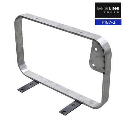 Bon prix Acier inoxydable à haute stabilité 201 fauteuil de barbier accoudoirs assemblage facile en ligne