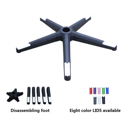 Bon prix Chaise de bureau en gros d'usine Base pivotante avec démontage Nylon noir Bifma testé Radius 350 mm en ligne