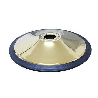 Bon prix Chaise de barbier en plaque d'or, base 7,5 kg, poids 1,4 mm, paroi pour salon de beauté en ligne