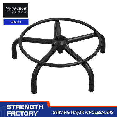 Bon prix Les accessoires de tabouret de bar noir à pulvérisation 430 mm Five Star Foot base de chaise en PU en ligne