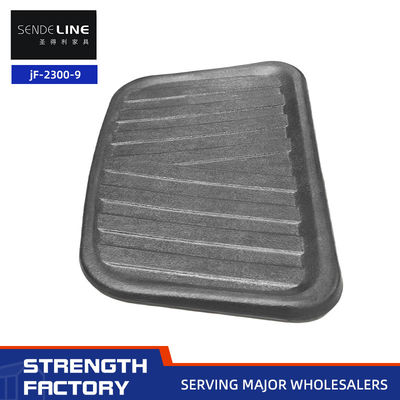 Bon prix Chaise de barbier en caoutchouc planche à pieds personnalisable 8/10mm vis base noire en ligne