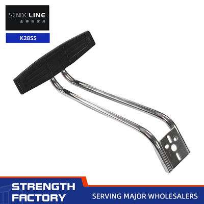 Bon prix Chaise de coiffeur pompe à huile de base pédales de pieds électroplatées pédales de pieds couper les cheveux accessoires de chaise en ligne