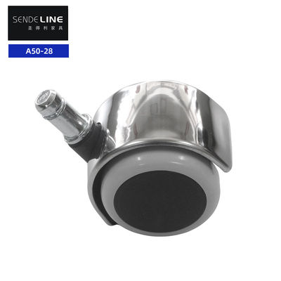 Bon prix Chaise de bureau en nylon blanc de 2 pouces pour faciliter le mouvement et le roulement en ligne