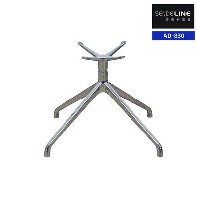Métal réglable ergonomie fauteuil pivotant base alliage d'aluminium pour bureau