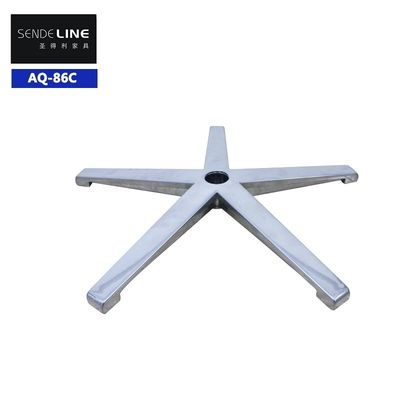 Le siège pivotant à la maison de style moderne est une chaise pivotante à base de 700 mm en argent.