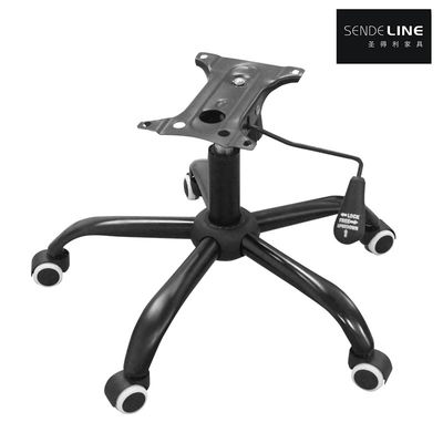Faible poids et robuste bureau à domicile chaise pivotante finition noire