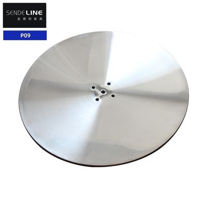 Bon prix 7.4kg plaqué d'or en acier inoxydable bord de dessin Surface de la chaise de barbier Fond en ligne