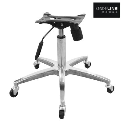 Bon prix Chaise de bureau ergonomique réglable avec base en alliage d'aluminium et cinq étoiles, diamètre 560mm 600mm 700mm en ligne