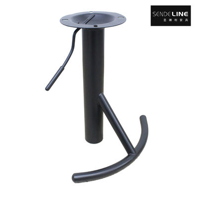 Bon prix Les accessoires de tabouret de bar en fer sont de 10 × 10 Cm / 8 × 8 Cm. Les trous d'installation du plateau sont pour le comptoir de bar et les tabourets de bar en ligne