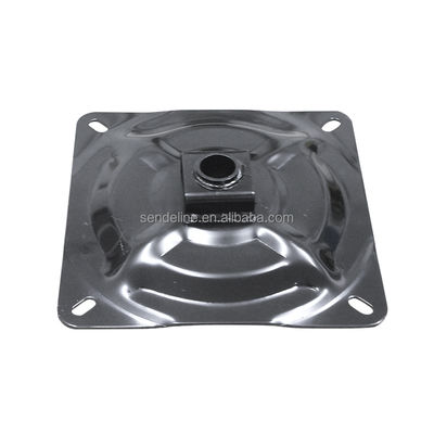 Bon prix Modern Black Steel Chair Mechanism with 248X248mm Size and 3.0mm Thickness for Swivel Chair Base en ligne