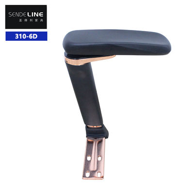 Bon prix 3.5kg/paires Chaise de bureau métallique en nylon en poudre Les accoudoirs Le complément essentiel à votre chaise de bureau en ligne