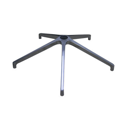 Bon prix La chaise de bureau ergonomique réglable en alliage d'aluminium de 178 millimètres de haut est conçue avec un piètement de chaise de bureau noir à 5 branches. en ligne