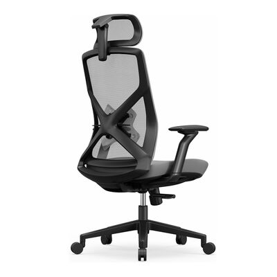 Bon prix Support de dos Bureau Chaise pivotante en maille respirante Tissu confortable Assise et dos Approprié pour les milieux professionnels en ligne