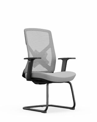 Bon prix Chaise de bureau pivotante en tissu maillé respirant, avec dossier, roulettes lisses et support ergonomique pour le bureau en ligne