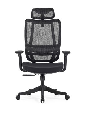 Bon prix Chaise de bureau pivotante avec dossier et hauteur réglables, conçue pour soutenir la posture et le confort pendant les longues heures de travail en ligne