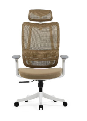Bon prix Chaise pivotante de bureau réglable en hauteur offrant un tissu en maille respirant et des caractéristiques réglables pour un confort accru au travail en ligne