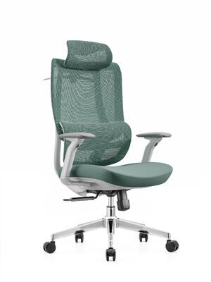 Bon prix Chaise de bureau pivotante avec accoudoirs réglables et base cinq étoiles électroplaquée offrant soutien et mouvement pivotant fluide en ligne