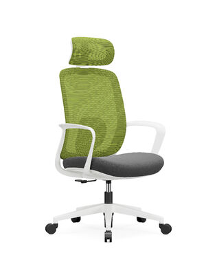 Bon prix Chaise de bureau pivotante verte offrant une base cinq étoiles de 640 mm de diamètre, un siège rembourré et un soutien ergonomique pour une productivité accrue en ligne