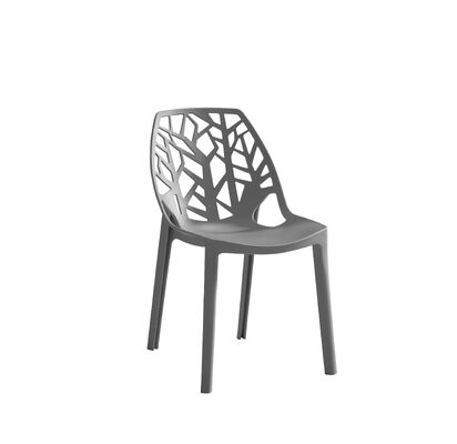 Bon prix Chaise Design Moderne Chaise en Plastique Moderne Fabriquée en Matériau PP GF pour Diverses Applications Commerciales et Résidentielles en ligne