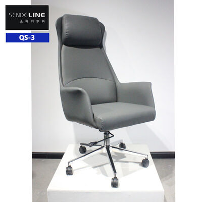 Bon prix Accoudoir Oui Chaise de bureau pivotante Hauteur réglable Siège ergonomique confortable pour bureau et salle de réunion en ligne