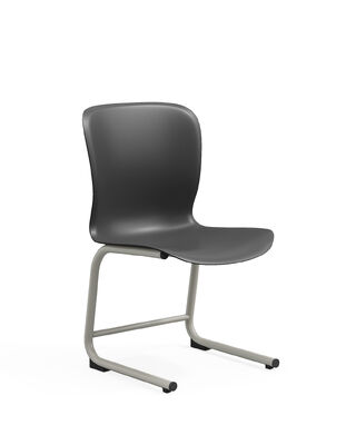 Bon prix Dimensions du siège 48H×46L×43P cm Chaise moderne en plastique avec pied traité décapage galvanisé équipé de patins antidérapants fixes pour intérieur et extérieur en ligne