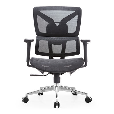 Bon prix Dossier Oui Chaise de bureau pivotante Hauteur réglable Ergonomique Accoudoir confortable Siège pour bureau et salle de réunion en ligne