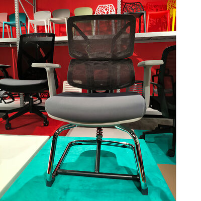 Bon prix Appuie-bras Oui Siège pivotant de bureau Confortable Ergonomie hauteur réglable Maillage Appuie-dos assemblage requis en ligne