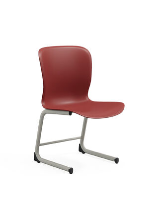 Bon prix Chaise en plastique moderne moulée par injection intégrée, couleur noire, matériau durable résistant à l'usure, convient aux usages commerciaux en ligne