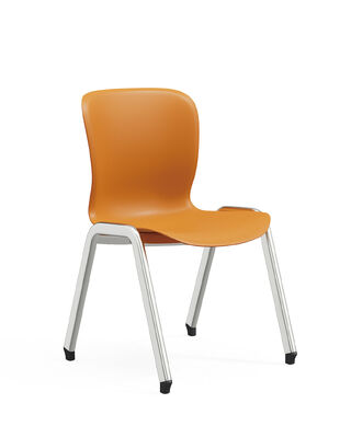 Bon prix Chaise de salle à manger moderne Chaise en plastique Design ergonomique facile propre élégant Convient pour le bureau Restaurant Café Paramètres en ligne