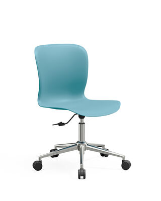 Bon prix Chaise en plastique moderne à base de cinq étoiles électroplatée Chaise à manger empilable en ligne