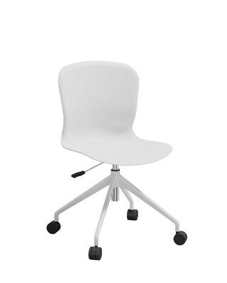 Bon prix Roulettes coulissantes silencieuses Chaise moderne en plastique Chaise de salle à manger ergonomique confortable Idéale pour cafétéria, restaurant et bureau en ligne