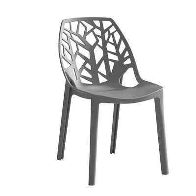 Bon prix Chaise Design Moderne Chaise en Plastique Moderne Fabriquée en Matériau PP GF pour Diverses Applications Commerciales et Résidentielles en ligne